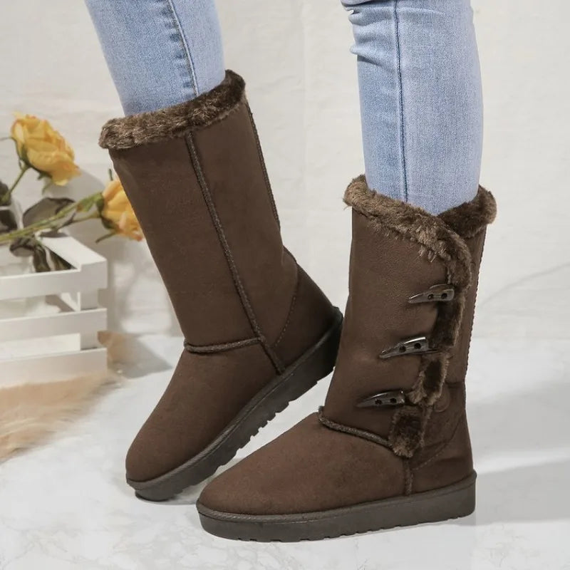 2024 Women Snow Boots Classic – Warm Wool Calf Boots for Women
