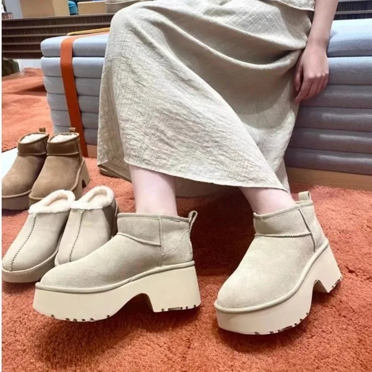 Women's Classic Ultra Mini New Heights Chestnut - Casual Cotton Style