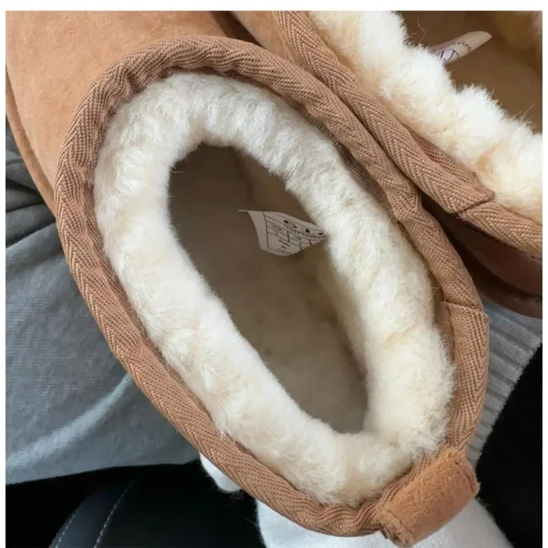 Womens Classic Ultra Mini Boot - Sand – Sheepskin & Leather, Warm and Stylish